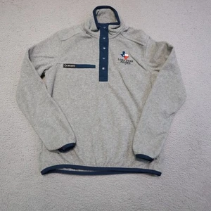 Pullover DRI DUCK para mujer pequeño gris polar cuarto a presión estrella solitaria pavimento logotipo - Imagen 1 de 13