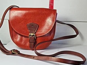 Cuoieria Florentina Umhängetasche Handtasche Toskanisch Leder klein - Bild 1 von 8