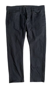 M&S Marks & Spencer Mens Tapered 360 Flex Jeans Black Size 38 L29 Short - Picture 1 of 7