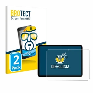 2x Film Protection Ecran pour Apple iPad 11" WiFi 2025 (11ème Gen.) Clair - Photo 1/7