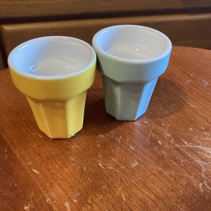 Ikea Duktig Kinder Teeservice Ersatzteile blau und gelb Tasse - Bild 1 von 4
