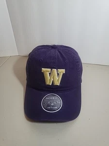 Gorra con tirantes ZEPHYR NCAA Washington Huskies nueva con etiquetas púrpura - Imagen 1 de 6
