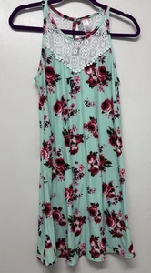 Vestido No Boundaries Primavera Floral Niñas Talla Lg-11/13 Informal Fiesta Suave - Imagen 1 de 5