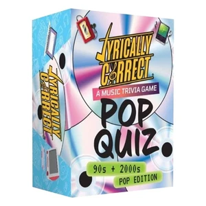 90er und 2000er Musik Quiz Kartenspiel lyrisch korrekte Musikspiele für Erwachsene - Bild 1 von 12
