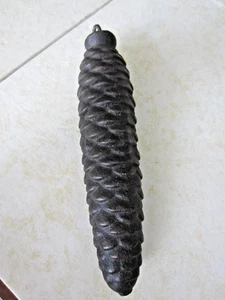 Reloj de cuco de colección SALVA NEGRA ALEMANA peso piña 2 libras 9 oz 7 1/2" largo - Imagen 1 de 3