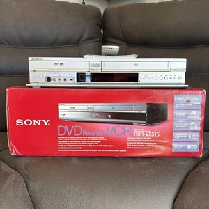 Sony RDR-VX515 DVD/VCR Combo Recorder VHS to DVD Player w/ Remote & Box - Picture 1 of 15