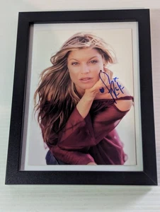 Stacy Ferguson FERGIE Signed / Autographed 4x6 Photo Black Eyed Peas With COA - Picture 1 of 4