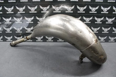 2002 2003 YAMAHA YZ125 CABEÇALHO DE CÂMARA DE EXPANSÃO DE TUBO DE ESCAPE GORDO 5NY-14610-00- - Imagem 1 de 4