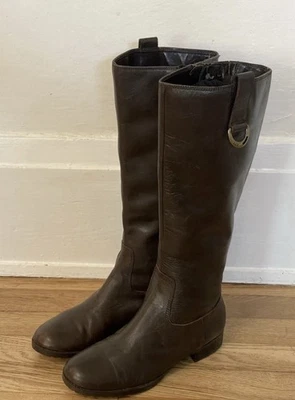 Lauren Ralph Lauren Sagira II Leather Boots Brown Boots 5.5 B - Image 1 of 4