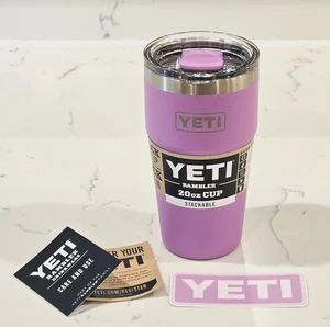 Yeti 20 OZ Apilable + Tapa Deslizante Mags a Juego - Desert Bloom NUEVO CON ETIQUETAS RARO *Último* - Imagen 1 de 5