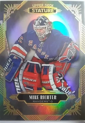 2020-21 Upper Deck Stature Base Card #99 Mike Richter New York Rangers - Image 1 of 2
