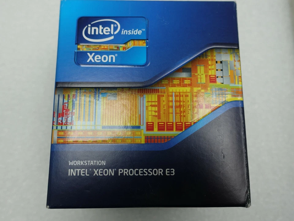  XEON QUAD Core Processor E3-1225 3.1GHZ 6MB SMART 5 GT/X 95W CPU SR00G - Image 1 of 4