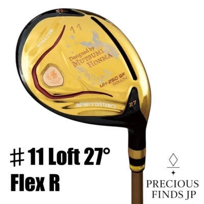 Mutsumi Honma Golf Club Fairway Wood 11W 27 MH250SF Phoenix FW Flex R Shaft - Image 1 of 4