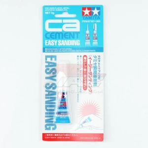 Tamiya 87187 CA Cement(Easy Sanding)3g Glue For Metal/Photo Etched Model Tools - Picture 1 of 1