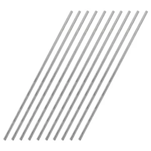 10pcs Solid Round Rod 304 Stainless Steel 3mm x 300mm for RC DIY Craft - Picture 1 of 5