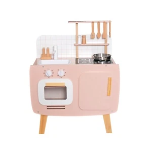 Spielzeugküche Kinderküche Spielküche Kinder HOLZ mit Zubehör Küche GESCHENK - Bild 1 von 11