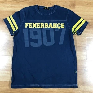 Fenerium College Fenerbahce 1907 Mens Navy Shirt Medium Turkey - Picture 1 of 3