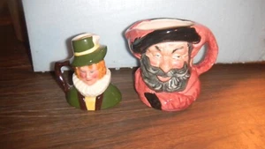 2-Vintage Toby Mugs 1-Anne Hathaway 1- Falstaff - Bild 1 von 7