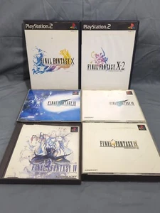 Final Fantasy PlayStation Lot. Japan Imports. Tested And Working - Picture 1 of 3