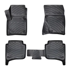 Car Floor Mats Liners For Porsche Cayenne 2011-2017 All Season Heavy Duty Rugs - Picture 1 of 12