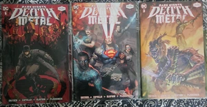 DARK NIGHTS: DEATH METAL Soundtrack Special Edition #1-3 (2021 DC Comics) SEALED - Imagen 1 de 4