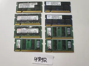 Hynix+Kingston 8x2Gb=16Gb 667Mhz PC2-5300 DDR2 SODIMM laptop memory RAM (4892) - Picture 1 of 2