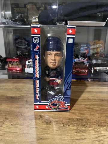Vintage Rick Nash Columbus Blue Jackets Bobblehead Big Head Cover