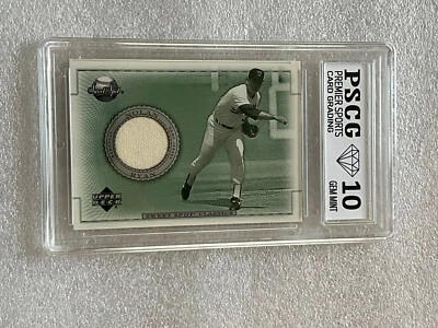 2002 Upper Deck Sweet Spot Classics Game-Used Jerseys Nolan Ryan #J-NR HOF PSCG - Image 1 of 4