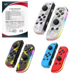 TOP!Joy Con Controller mit LED, Wireless Gamepad 2er Set für Nintendo Switch Neu - Bild 1 von 27