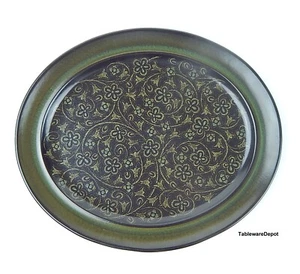 FRANCISCAN Madeira, 13" Oval Platter, MINT/UNUSED Condition! Brown, Green - Picture 1 of 3