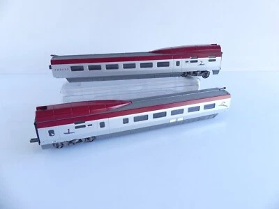 MEHANO HO / 2 PERSONENWAGEN TGV THALYS OHNE EINRICHTUNG - Bild 1 von 4