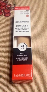 Covergirl Outlast Extreme Wear Full Coverage Concealer 855 Soft Honey - Picture 1 of 4