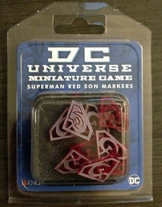 Juego en miniatura Superman Red Son Markers DC Universe modelos Batman Knight - Imagen 1 de 1