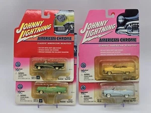 Johnny Lightning -  American Chrome - 1953 Buick Super - 4 Car Lot - Picture 1 of 8