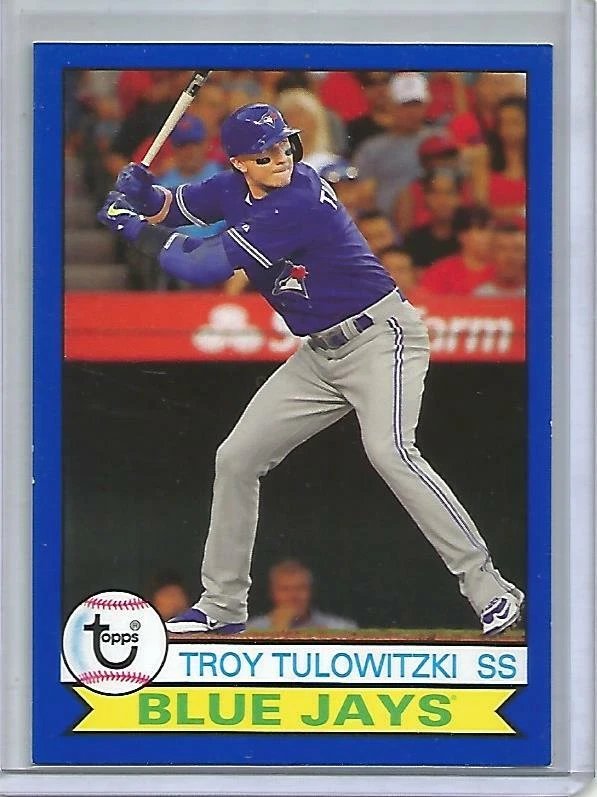 Troy Tulowitzki 2016 Topps Archives Blue #018/199 - Image 1 of 1