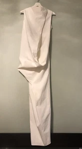 Rick Owens Sisyfemme Draped Milk Maxi Gown Dress NWT (Size: 40IT/4US) - Picture 1 of 11