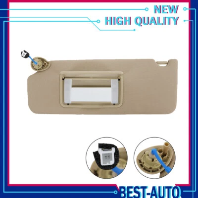 For Honda Pilot 2017-2021 Honda Ridgeline 2018-2020 Left Side Sun Visor Plastic Foto 1 de 4