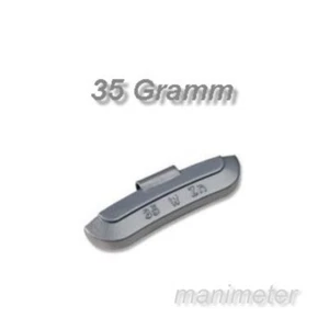 50 x 35g Zn Auswuchtgewichte, Schlaggewichte, Stahl - Bild 1 von 1