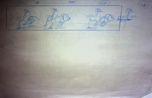 Disney 101 Dálmatas La Serie 1997 Dibujado a Mano Animación Producción Storyboard - Imagen 1 de 2