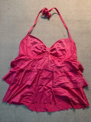 APT. 9 | Terno de banho TANKINI TOP feminino TAMANHO 10 rosa - Imagem 1 de 3