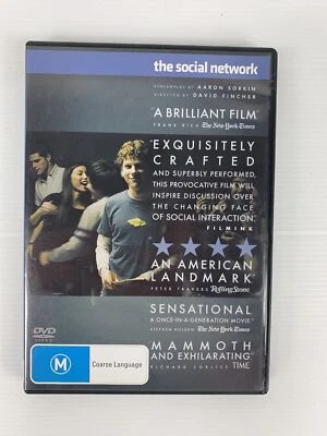 DVD R4 The Social Network Andrew Garfield Justin Timberlake Foto 1 de 4