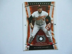 2005 Fleer Patchworks Brooks Robinson Serial #858/999 Card #100 - Bild 1 von 1