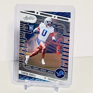 Terrion Arnold 2024 Panini Absolute Rookie #124 Detroit Lions - Bild 1 von 3