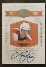 2010-11 Panini Dominion #CP Chris Pronger All Decade Autograph #12/50 Auto