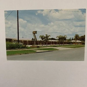 Postcard FL Arcadia City Motel - Picture 1 of 2