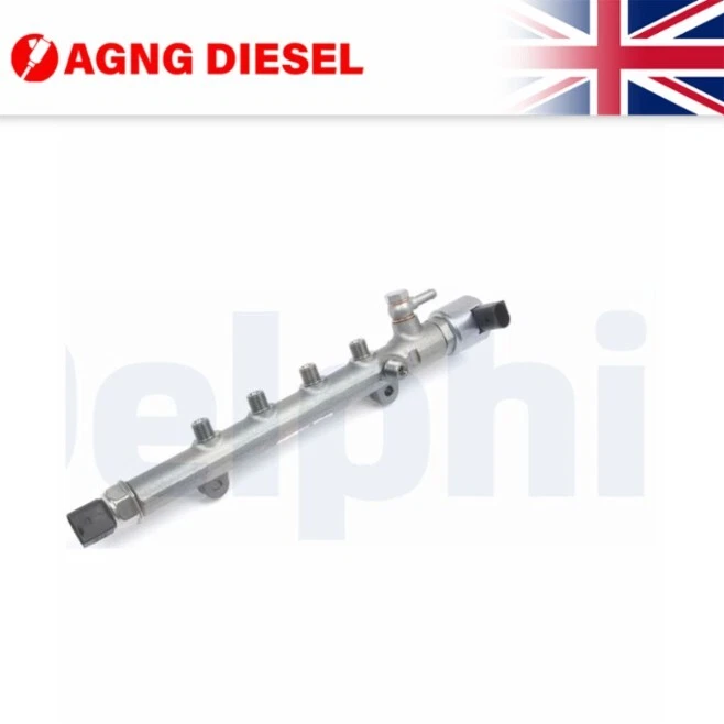 Delphi High Pressure Fuel Rail 9144A240A For Mercedes Vitot113 CDI A6510700495 - Image 1 of 1