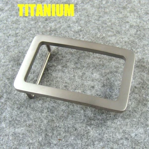 Reintitan Dorngürtelschnalle Herren Gürtelschnallen für 35 mm Gürtel Geschenk - Bild 1 von 6
