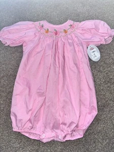 Mameluco Remember Nguyen Bebé Niña Calabaza Otoño Rosa Guinga Burbuja 24M - 000859 - Imagen 1 de 6