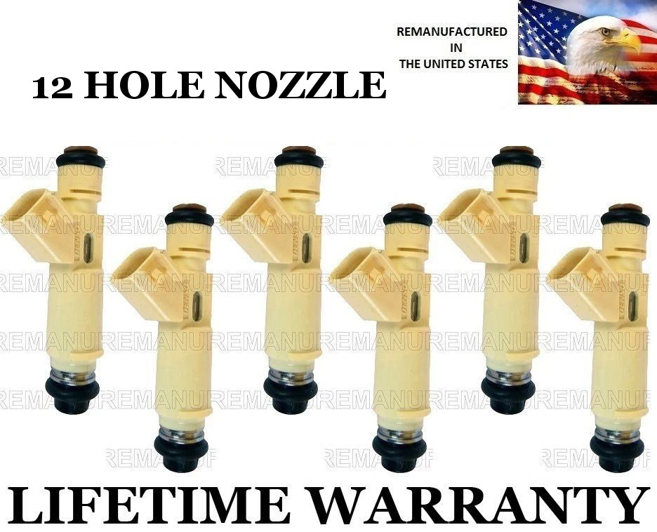 OEM Upgrade Denso Fuel Injectors Jeep Dodge Dakota Raider Durango Ram Nitro 3.7L - Image 1 of 1