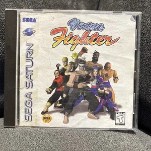 Virtua Fighter (Sega Saturn, 1995) Not For Resale, Tested, Complete - Picture 1 of 3